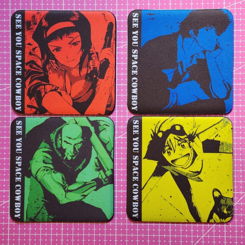 Set posa vasos - Cowboy Bebop
