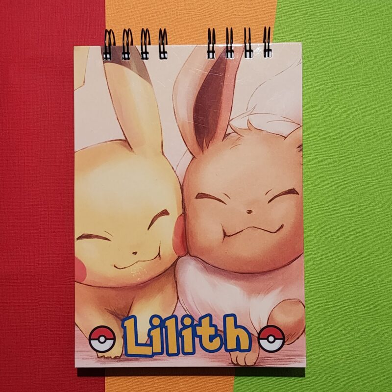 Croquera A5 - Pikachu & Eevee